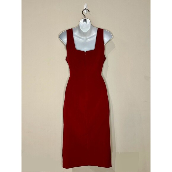 Lulus "Under My Spell" Wine Red Cutout Sleeveless Midi Dress Size Medium EUC!!! - Picture 2 of 4